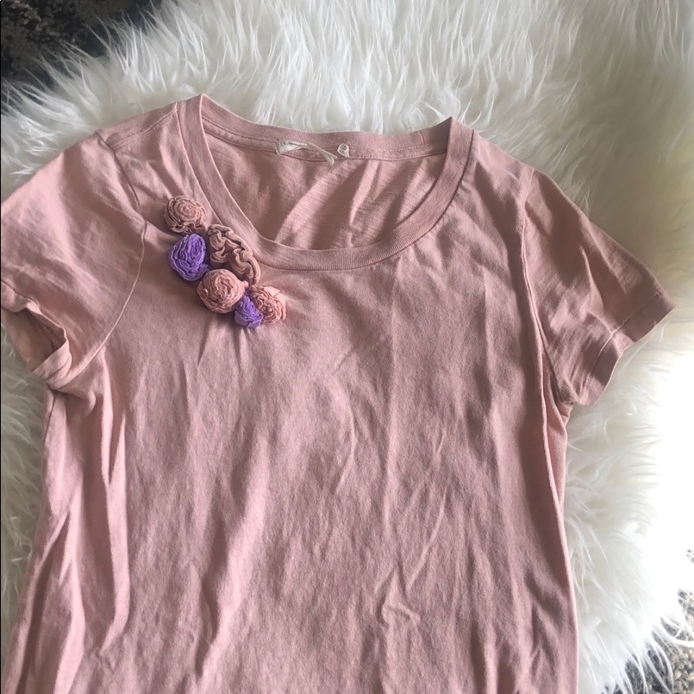 J crew detail tee